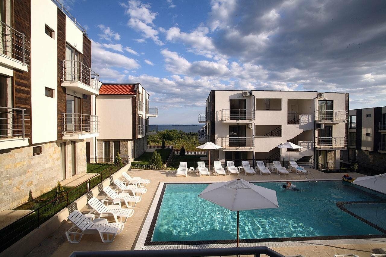 New Line Village Apartments Сонячний Берег Екстер'єр фото
